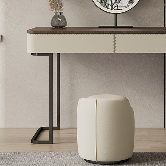 Wooden Make-up Vanity White Makeup Vanity Desk Table with Drawers Clearhalo 'Bedroom Furniture' 'furn' 'furn_makeup_vanities' 'Furniture' 'Makeup Vanities' 'makeup_vanities' 6655303