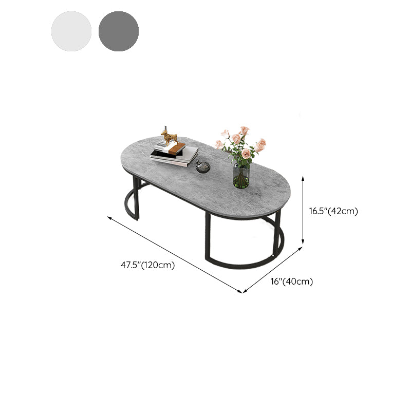 16"H Contemporary Coffee Table Single Wood Coffee Cocktail Table Clearhalo 'Coffee & Accent Tables' 'Coffee Tables' 'coffee_tables' 'furn' 'furn_coffee_tables' 'Furniture' 'Living Room Furniture' 6655349