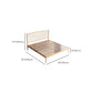 Gold Slat Bed Glam No Distressing Open-Frame Bed with Headboard Clearhalo 'Bedroom Furniture' 'Beds' 'furn' 'furn_beds' 'Furniture' 6655595