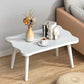 Modern Wood Side Table Bedroom No Distressing End Table with 4 Legs 24"L x 16"W x 16"H White Rectangular Clearhalo 'Coffee & Accent Tables' 'Coffee Tables' 'coffee_tables' 'furn' 'furn_coffee_tables' 'Furniture' 'Living Room Furniture' 6655674