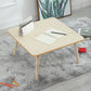 Modern Wood Side Table Bedroom No Distressing End Table with 4 Legs 24"L x 16"W x 16.5"H Natural Square Clearhalo 'Coffee & Accent Tables' 'Coffee Tables' 'coffee_tables' 'furn' 'furn_coffee_tables' 'Furniture' 'Living Room Furniture' 6655676