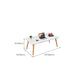 Modern Wood Side Table Bedroom No Distressing End Table with 4 Legs Clearhalo 'Coffee & Accent Tables' 'Coffee Tables' 'coffee_tables' 'furn' 'furn_coffee_tables' 'Furniture' 'Living Room Furniture' 6655704