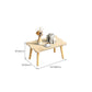 Modern Wood Side Table Bedroom No Distressing End Table with 4 Legs Clearhalo 'Coffee & Accent Tables' 'Coffee Tables' 'coffee_tables' 'furn' 'furn_coffee_tables' 'Furniture' 'Living Room Furniture' 6655716
