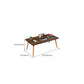 Modern Wood Side Table Bedroom No Distressing End Table with 4 Legs Clearhalo 'Coffee & Accent Tables' 'Coffee Tables' 'coffee_tables' 'furn' 'furn_coffee_tables' 'Furniture' 'Living Room Furniture' 6655721