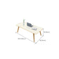 Modern Wood Side Table Bedroom No Distressing End Table with 4 Legs Clearhalo 'Coffee & Accent Tables' 'Coffee Tables' 'coffee_tables' 'furn' 'furn_coffee_tables' 'Furniture' 'Living Room Furniture' 6655722