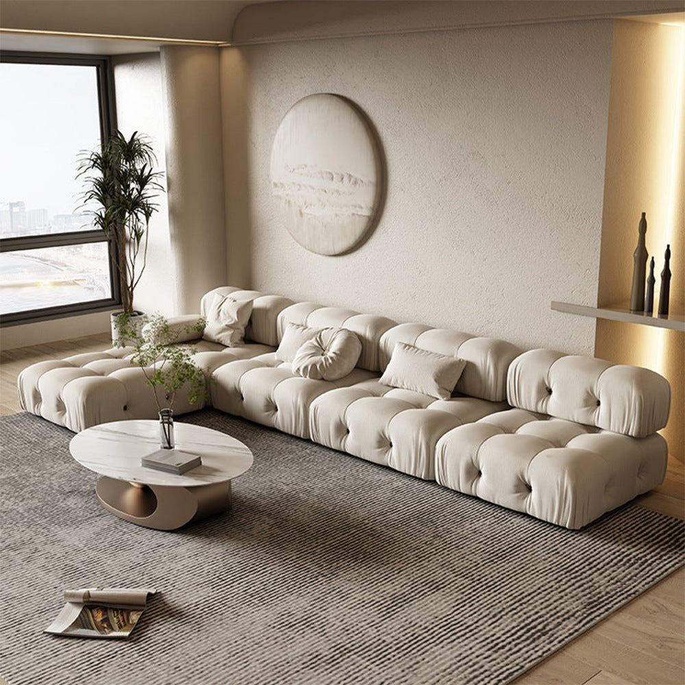 Glam Slate Pedestal Coffee Table Oval White Coffee Table Set Clearhalo 'Coffee & Accent Tables' 'Coffee Tables' 'coffee_tables' 'furn' 'furn_coffee_tables' 'Furniture' 'Living Room Furniture' 6655795