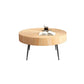 Contemporary Cocktail Table Round Solid Wood Coffee Cocktail Table Clearhalo 'Coffee & Accent Tables' 'Coffee Tables' 'coffee_tables' 'furn' 'furn_coffee_tables' 'Furniture' 'Living Room Furniture' 6655805