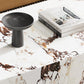 Block Coffee Cocktail Table Contemporary Slate Coffee Table Set