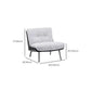 Industrial Lounge Chair Solid Color Cushion Back Basic Four Leg Reclining Accent Chair Clearhalo 'Accent Chairs' 'accent_chairs' 'Chairs & Seating' 'furn' 'furn_accent_chairs' 'Furniture' 'Living Room Furniture' 6655980