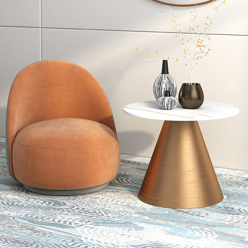 Contemporary Armless Chair Solid Color Upholstered Parsons Chair Clearhalo 'Accent Chairs' 'accent_chairs' 'Chairs & Seating' 'furn' 'furn_accent_chairs' 'Furniture' 'Living Room Furniture' 6655988