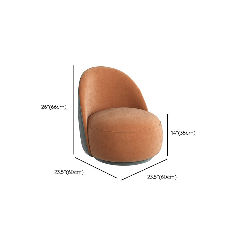 Contemporary Armless Chair Solid Color Upholstered Parsons Chair Clearhalo 'Accent Chairs' 'accent_chairs' 'Chairs & Seating' 'furn' 'furn_accent_chairs' 'Furniture' 'Living Room Furniture' 6655998