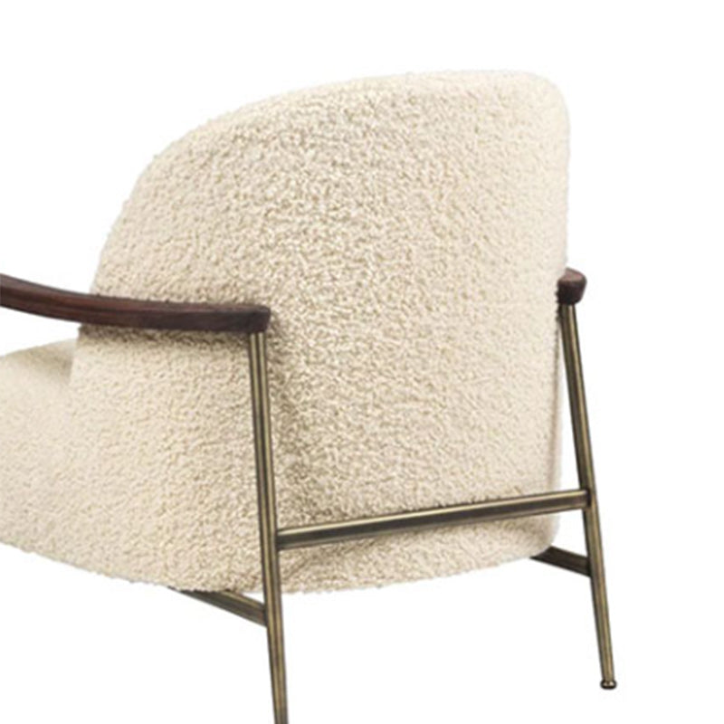 Scandinavian Arm Chair Solid Color Living Room Cushion Back Square Arms Armchair Clearhalo 'Accent Chairs' 'accent_chairs' 'Chairs & Seating' 'furn' 'furn_accent_chairs' 'Furniture' 'Living Room Furniture' 6656012