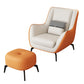 Mid-Century Modern Accent Chair Cushion Back Basic Four Legs Arms Included Armchair Clearhalo 'Accent Chairs' 'accent_chairs' 'Chairs & Seating' 'furn' 'furn_accent_chairs' 'Furniture' 'Living Room Furniture' 6656022