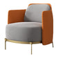 Upholstered Accent Armchair 4 Legs Sewn Pillow Back Accent Chair Clearhalo 'Accent Chairs' 'accent_chairs' 'Chairs & Seating' 'furn' 'furn_accent_chairs' 'Furniture' 'Living Room Furniture' 6656075