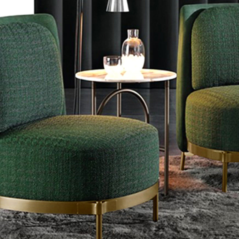 Upholstered Accent Armchair 4 Legs Sewn Pillow Back Accent Chair Clearhalo 'Accent Chairs' 'accent_chairs' 'Chairs & Seating' 'furn' 'furn_accent_chairs' 'Furniture' 'Living Room Furniture' 6656078