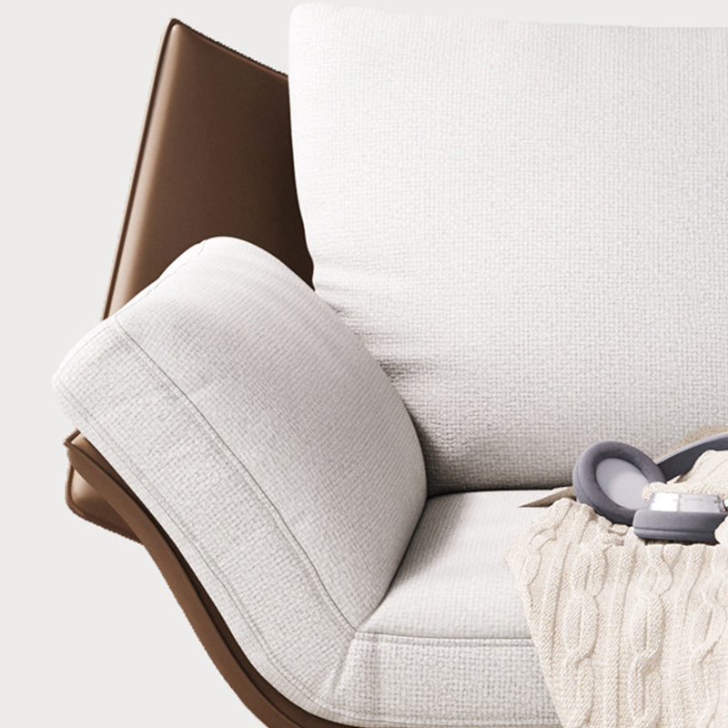 Mid-Century Modern Accent Armchair Flared Arms Fabric Armchair Clearhalo 'Accent Chairs' 'accent_chairs' 'Chairs & Seating' 'furn' 'furn_accent_chairs' 'Furniture' 'Living Room Furniture' 6656179