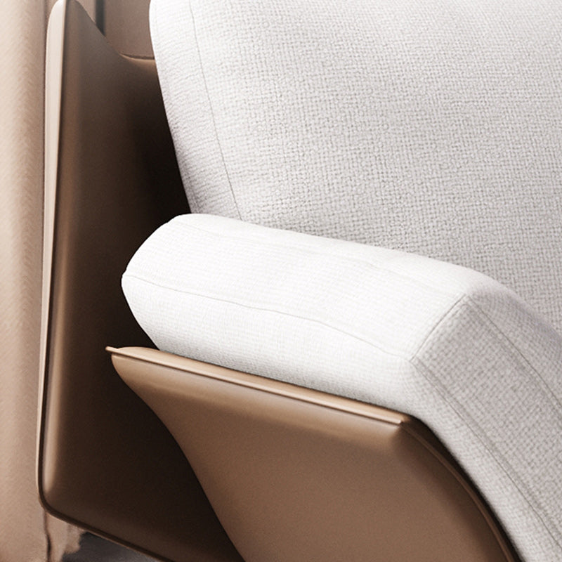 Mid-Century Modern Accent Armchair Flared Arms Fabric Armchair Clearhalo 'Accent Chairs' 'accent_chairs' 'Chairs & Seating' 'furn' 'furn_accent_chairs' 'Furniture' 'Living Room Furniture' 6656180