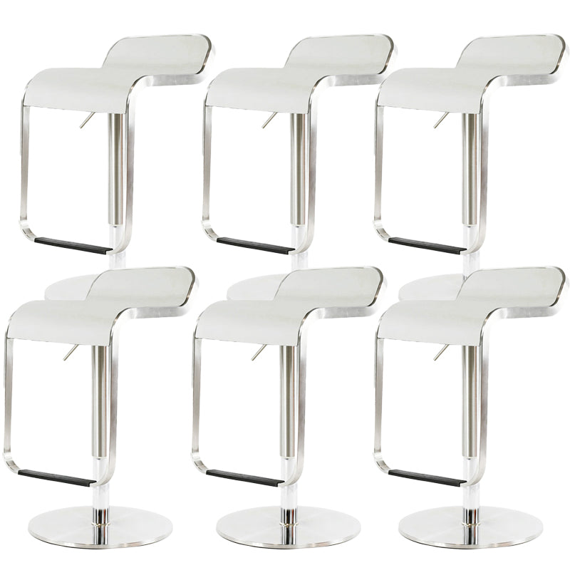 Tabouret de barre de dossier industriel tabouret de comptoir de hauteur réglable pour Bristol