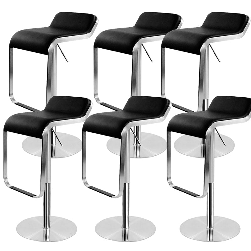 Industrial Backrest Bar Stool Adjustable Height Counter Stool for Bristol