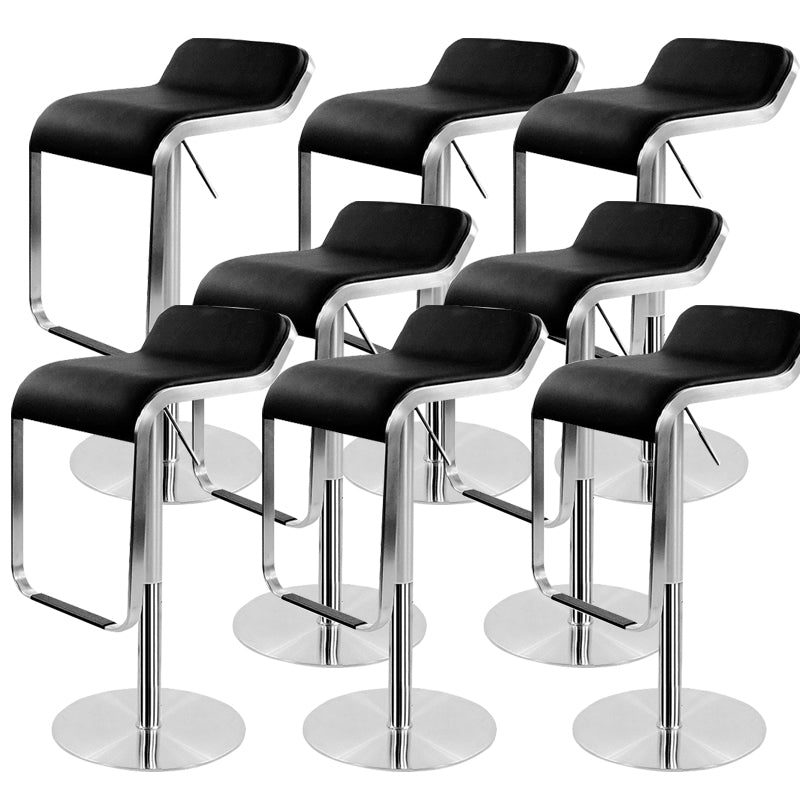 Industrial Backrest Bar Stool Adjustable Height Counter Stool for Bristol