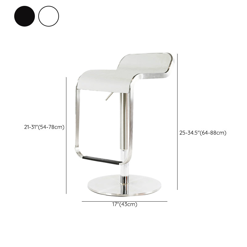 Tabouret de barre de dossier industriel tabouret de comptoir de hauteur réglable pour Bristol