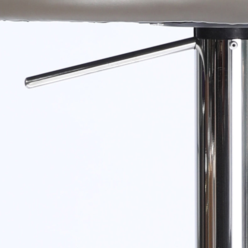 Industrial Leather Bar Stool Adjustable Height Counter Stool for Bristol Clearhalo 'Bar Furniture' 'Bar Stools' 'bar_stools' 'furn' 'furn_bar_stools' 'Furniture' 'Kitchen & Dining Furniture' 6661373