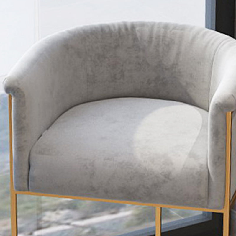 Glam Style Bar Stool Armed Upholstered Bar Stool for Dining Room Clearhalo 'Bar Furniture' 'Bar Stools' 'bar_stools' 'furn' 'furn_bar_stools' 'Furniture' 'Kitchen & Dining Furniture' 6661497