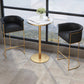 Glam Style Bar Stool Armed Upholstered Bar Stool for Dining Room Clearhalo 'Bar Furniture' 'Bar Stools' 'bar_stools' 'furn' 'furn_bar_stools' 'Furniture' 'Kitchen & Dining Furniture' 6661512