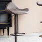 Industrial Adjustable Bar Stool Leather Backrest Counter Stool for Bristol Clearhalo 'Bar Furniture' 'Bar Stools' 'bar_stools' 'furn' 'furn_bar_stools' 'Furniture' 'Kitchen & Dining Furniture' 6661529