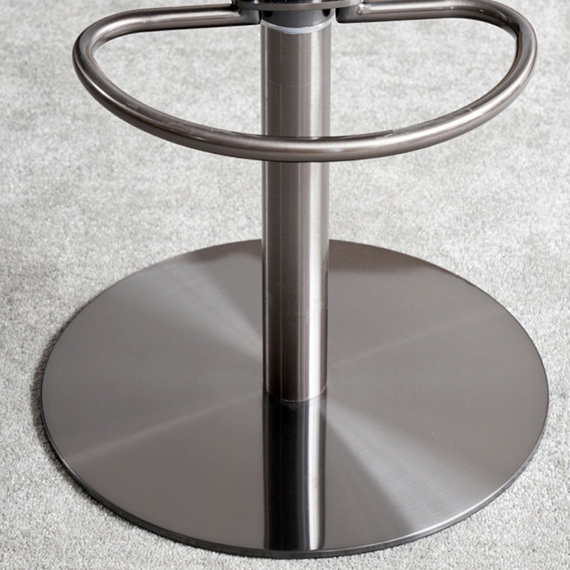 Industrial Adjustable Bar Stool Leather Backrest Counter Stool for Bristol Clearhalo 'Bar Furniture' 'Bar Stools' 'bar_stools' 'furn' 'furn_bar_stools' 'Furniture' 'Kitchen & Dining Furniture' 6661536