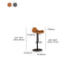Industrial Adjustable Bar Stool Leather Backrest Counter Stool for Bristol Clearhalo 'Bar Furniture' 'Bar Stools' 'bar_stools' 'furn' 'furn_bar_stools' 'Furniture' 'Kitchen & Dining Furniture' 6661557