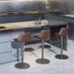 Industrial Leather Bar Stool Adjustable Backrest Bar Stool for Bristol Clearhalo 'Bar Furniture' 'Bar Stools' 'bar_stools' 'furn' 'furn_bar_stools' 'Furniture' 'Kitchen & Dining Furniture' 6661587
