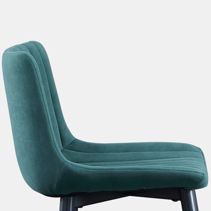 Modern Velvet Bar Stool Backrest Counter Stool for Dining Room Clearhalo 'Bar Furniture' 'Bar Stools' 'bar_stools' 'furn' 'furn_bar_stools' 'Furniture' 'Kitchen & Dining Furniture' 6661777