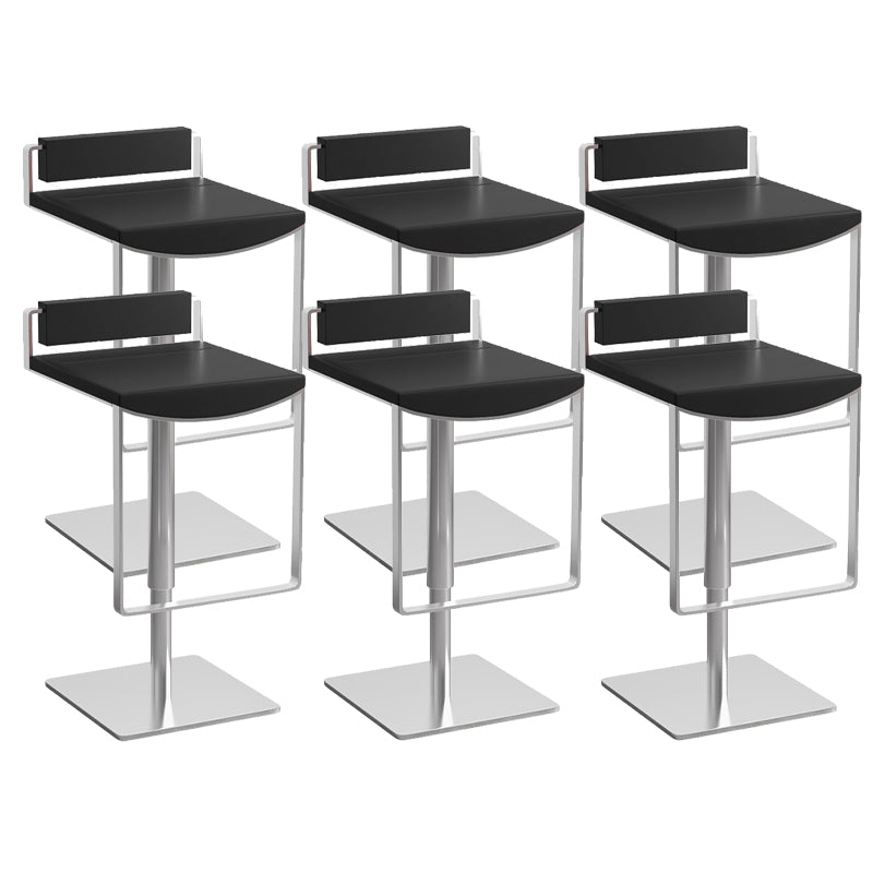 Industria Fabric Bar Stool Modern Low Back Counter Stool for Bristol