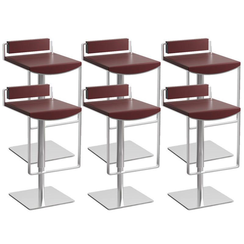 Industria Fabric Bar Stool Modern Low Back Counter Stool for Bristol