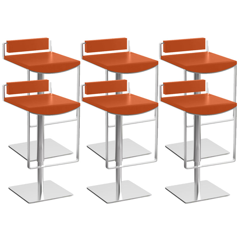 Industria Fabric Bar Stool Modern Low Back Counter Stool for Bristol