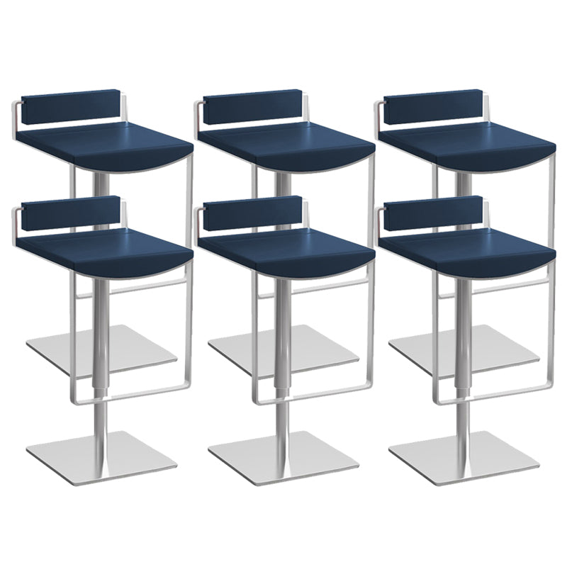 Industria Fabric Bar Stool Modern Low Back Counter Stool for Bristol