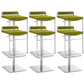 Industria Fabric Bar Stool Modern Low Back Counter Stool for Bristol