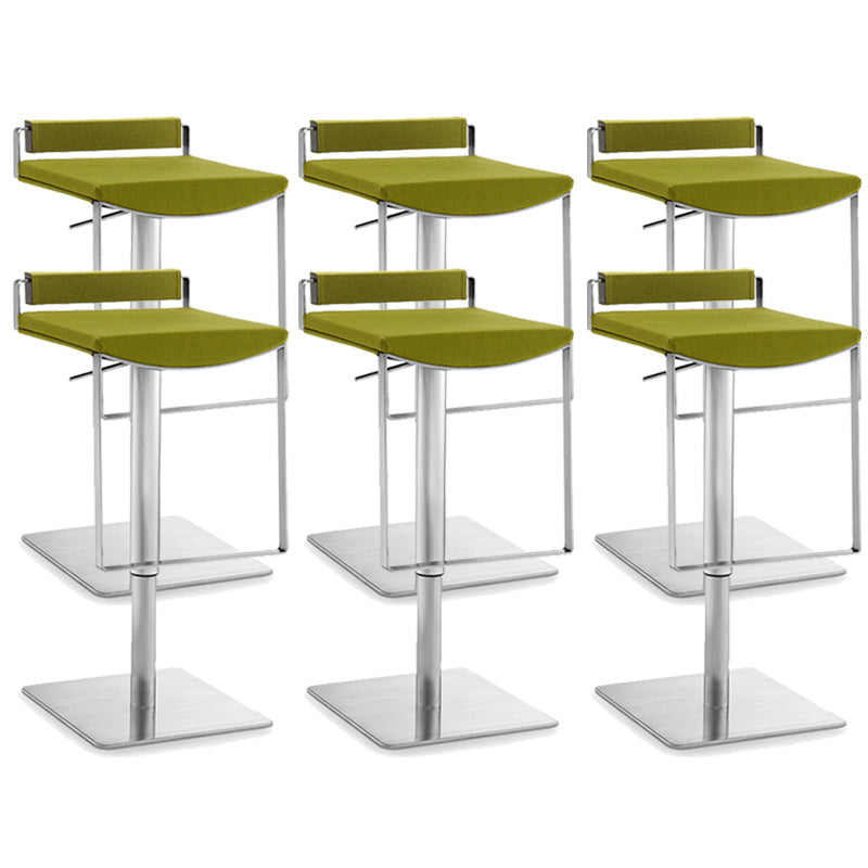 Industria Fabric Bar Stool Modern Low Back Counter Stool for Bristol