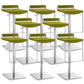 Industria Fabric Bar Stool Modern Low Back Counter Stool for Bristol