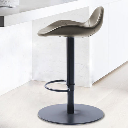 Industrial Bar Stool Industrial Leather Teller -ontlasting voor Bristol