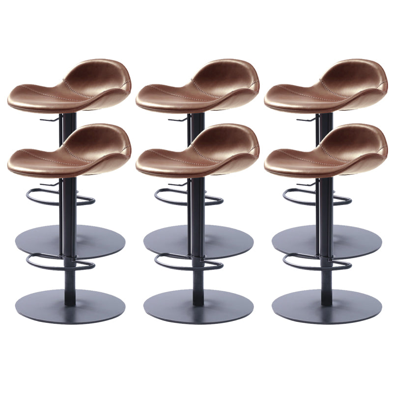 Industrial Bar Stool Industrial Leather Teller -ontlasting voor Bristol