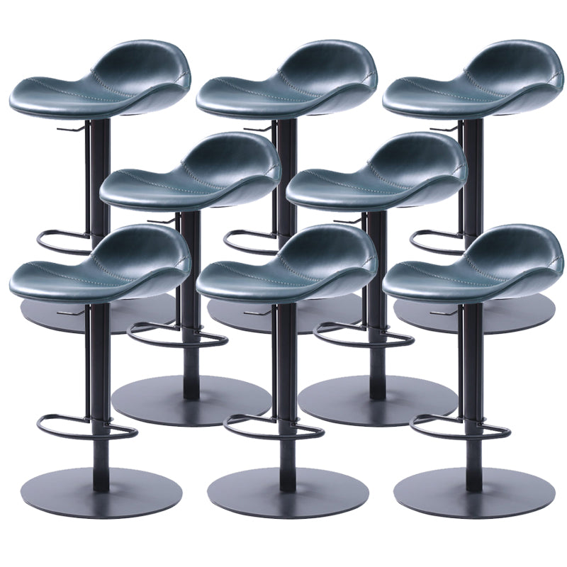 Industrial Bar Stool Industrial Leather Teller -ontlasting voor Bristol