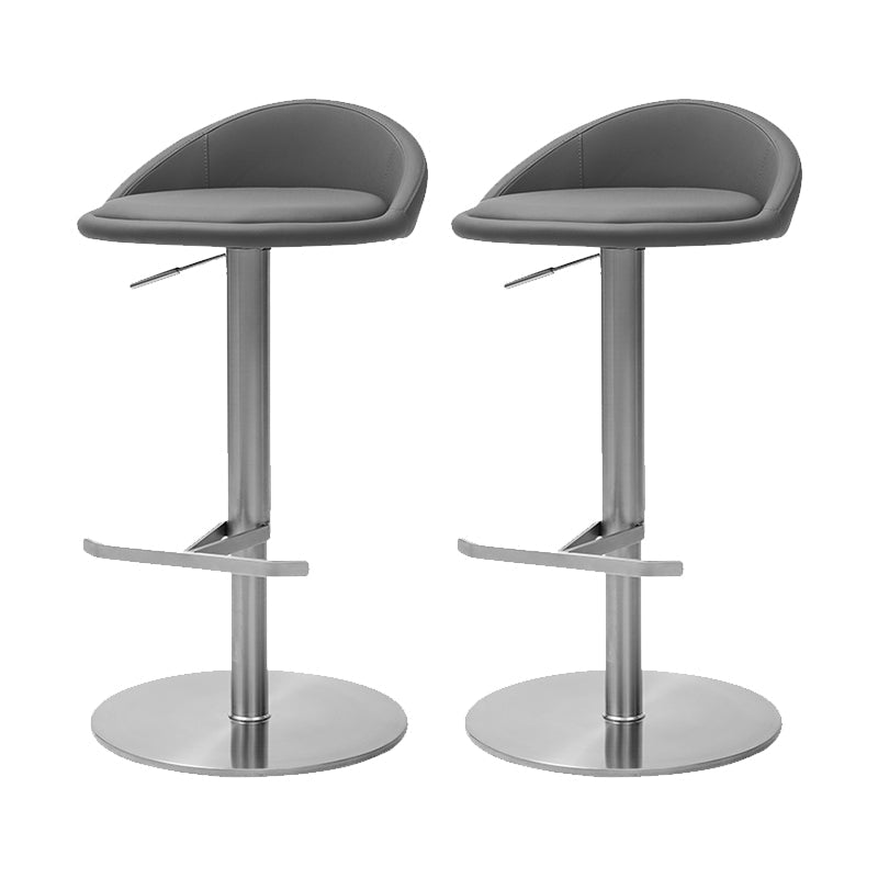 Taburete moderno de cuero Taburete de altura ajustable para Bristol