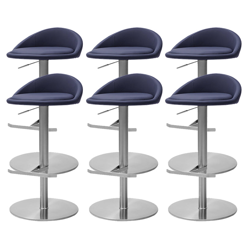 Taburete moderno de cuero Taburete de altura ajustable para Bristol