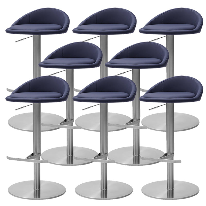 Taburete moderno de cuero Taburete de altura ajustable para Bristol