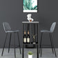Metal Low Back Dining Stools Contemporary Armless Bar Stools with Footrest Clearhalo 'Bar Furniture' 'Bar Stools' 'bar_stools' 'furn' 'furn_bar_stools' 'Furniture' 'Kitchen & Dining Furniture' 6662035