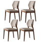 Eigentijdse keukeneetstoel bijzetstoel met open rug