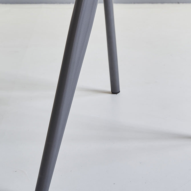 Industrielle armlose Küche Essnetzstuhl Kunstleder Seitenstuhl