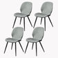 Armless Kitchen Dining Side Chair Industrial Wingback Side Chair